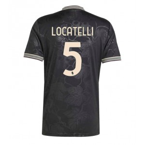 Fotbalové Dres Juventus Manuel Locatelli #5 Třetí Oblečení 2025-26 Krátký Rukáv